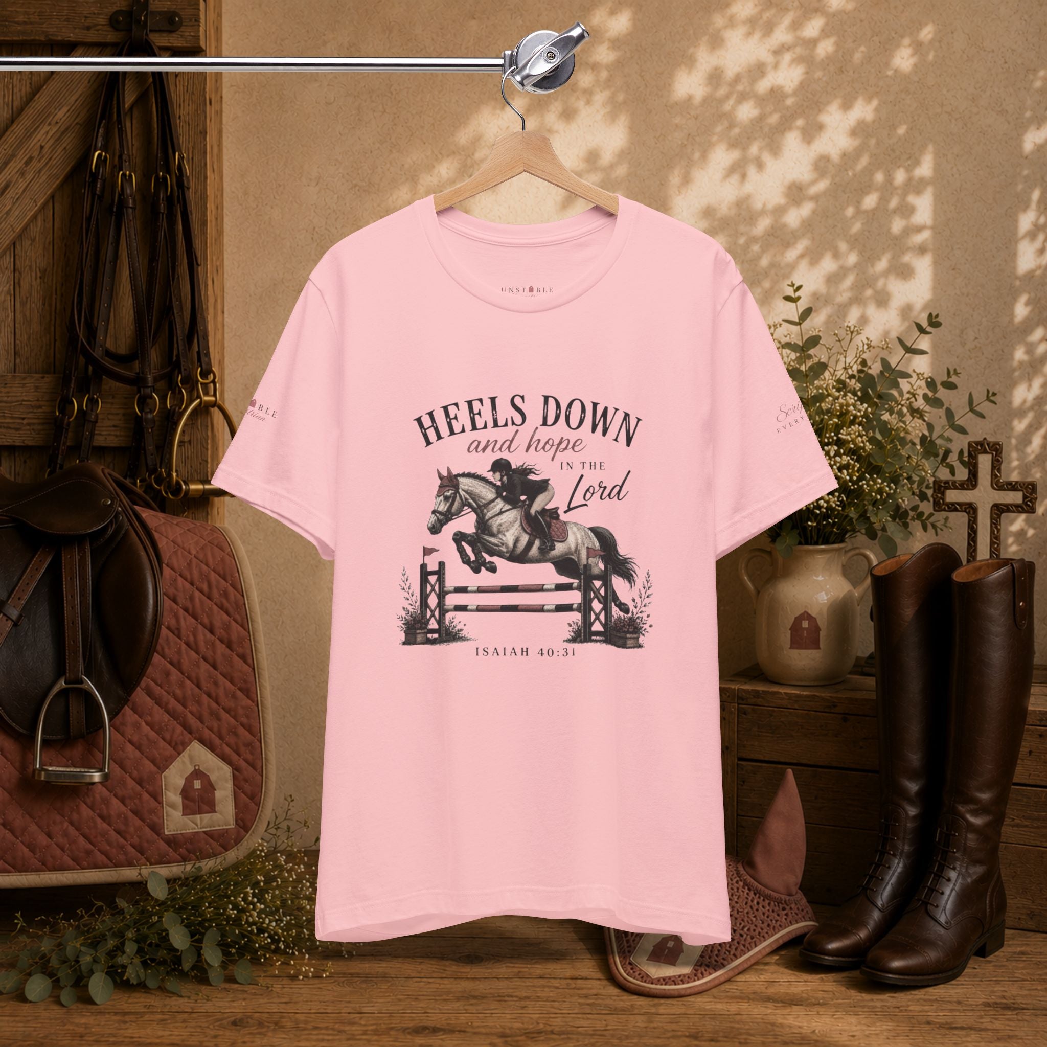 Heels Down and Hope Tee