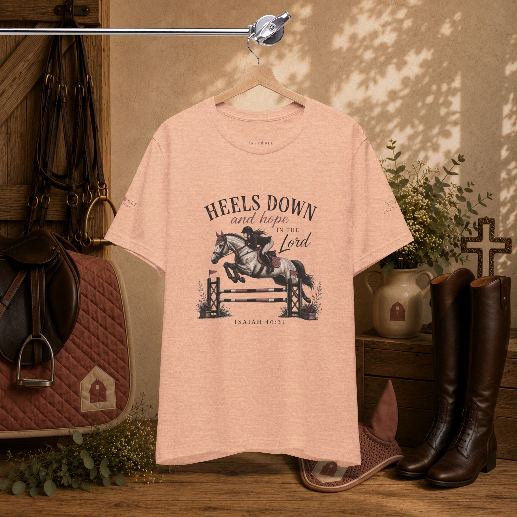 Heels Down and Hope Tee