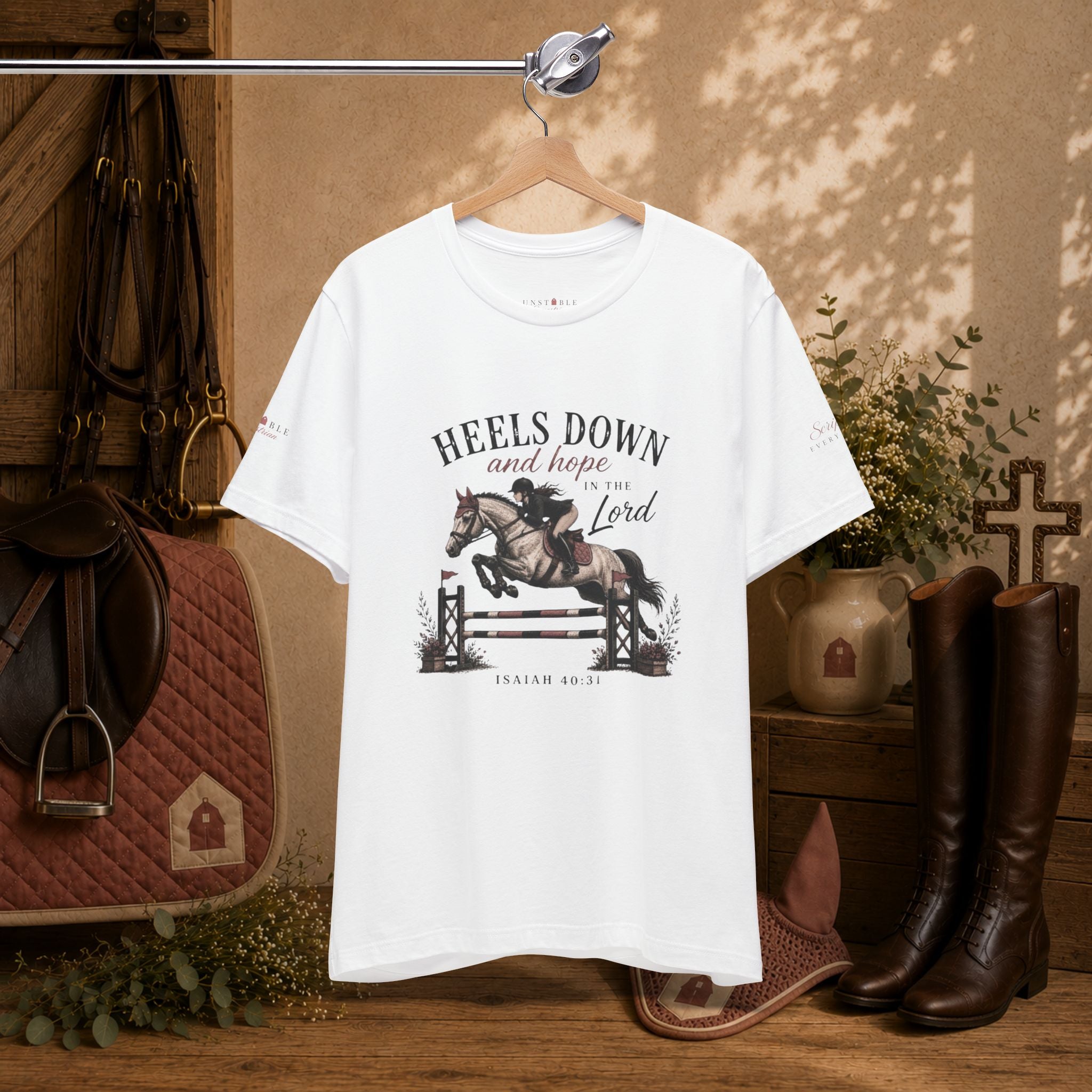 Heels Down and Hope Tee