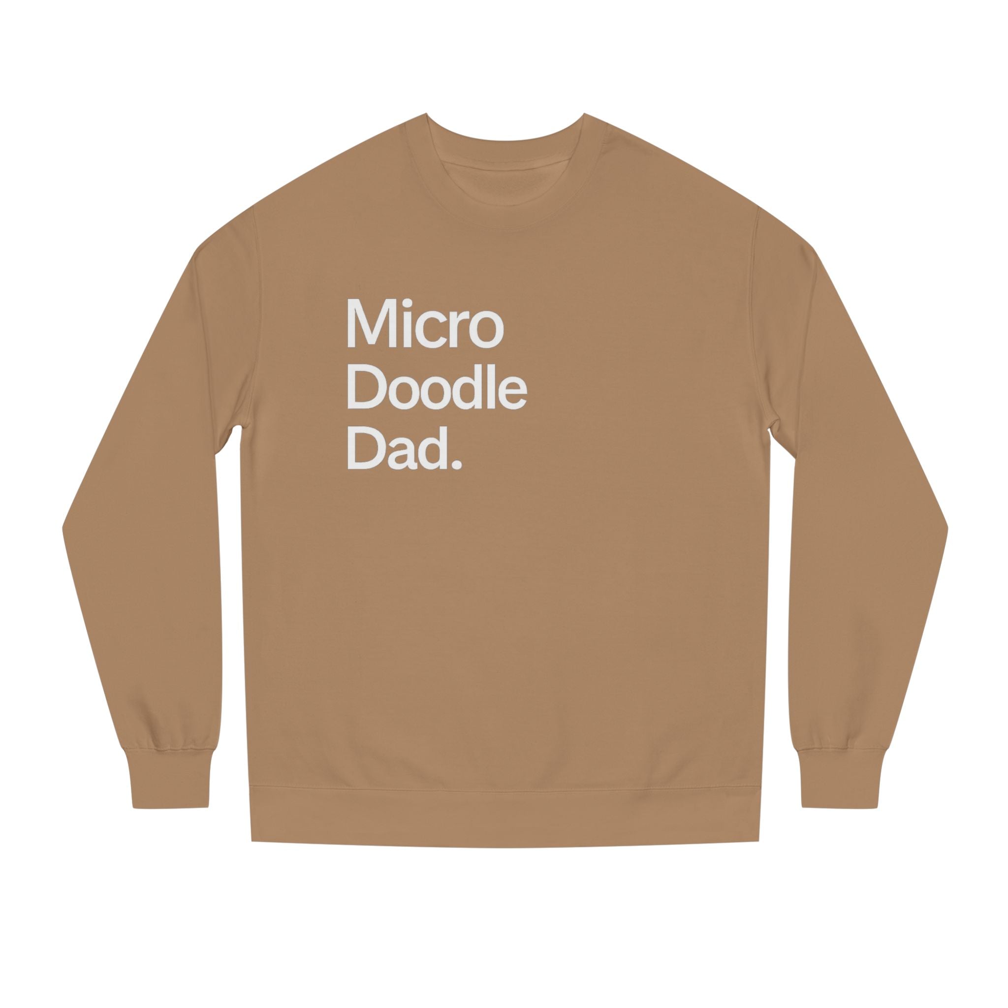 Micro Doodle Dad Sweatshirt | Dog Dad Crewneck Pullover