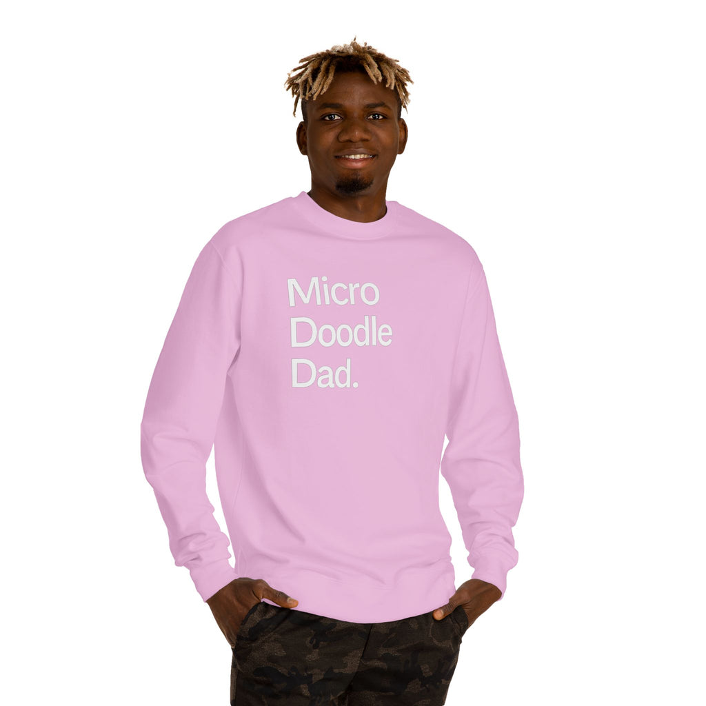 Micro Doodle Dad Sweatshirt | Dog Dad Crewneck Pullover