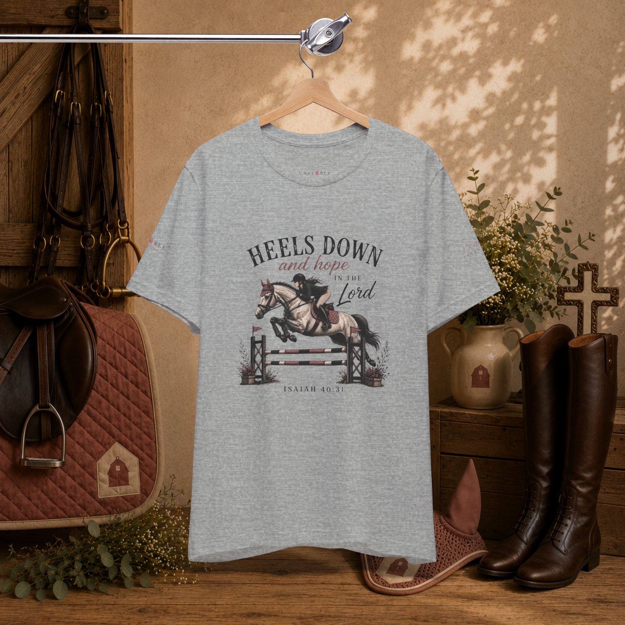 Heels Down and Hope Tee