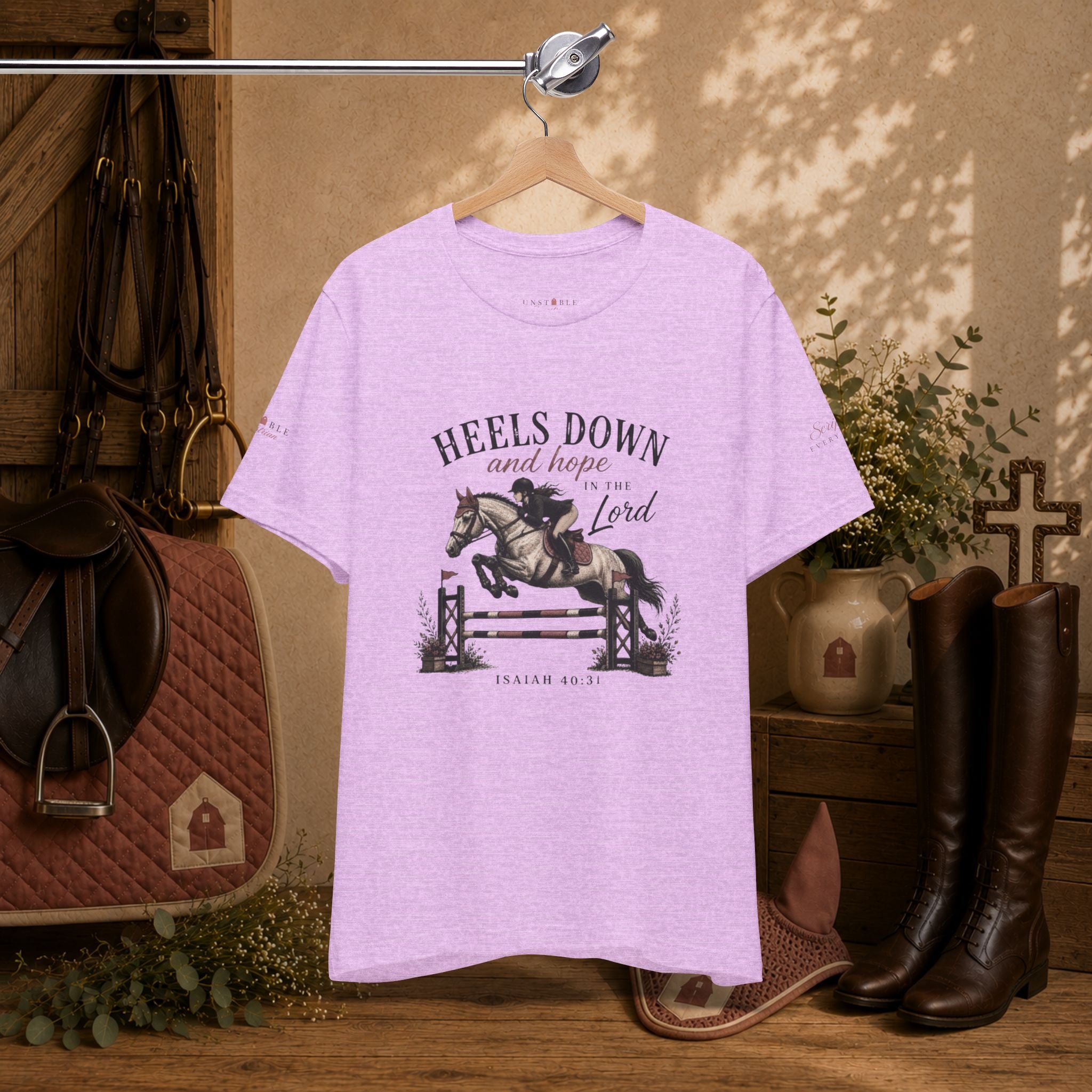 Heels Down and Hope Tee