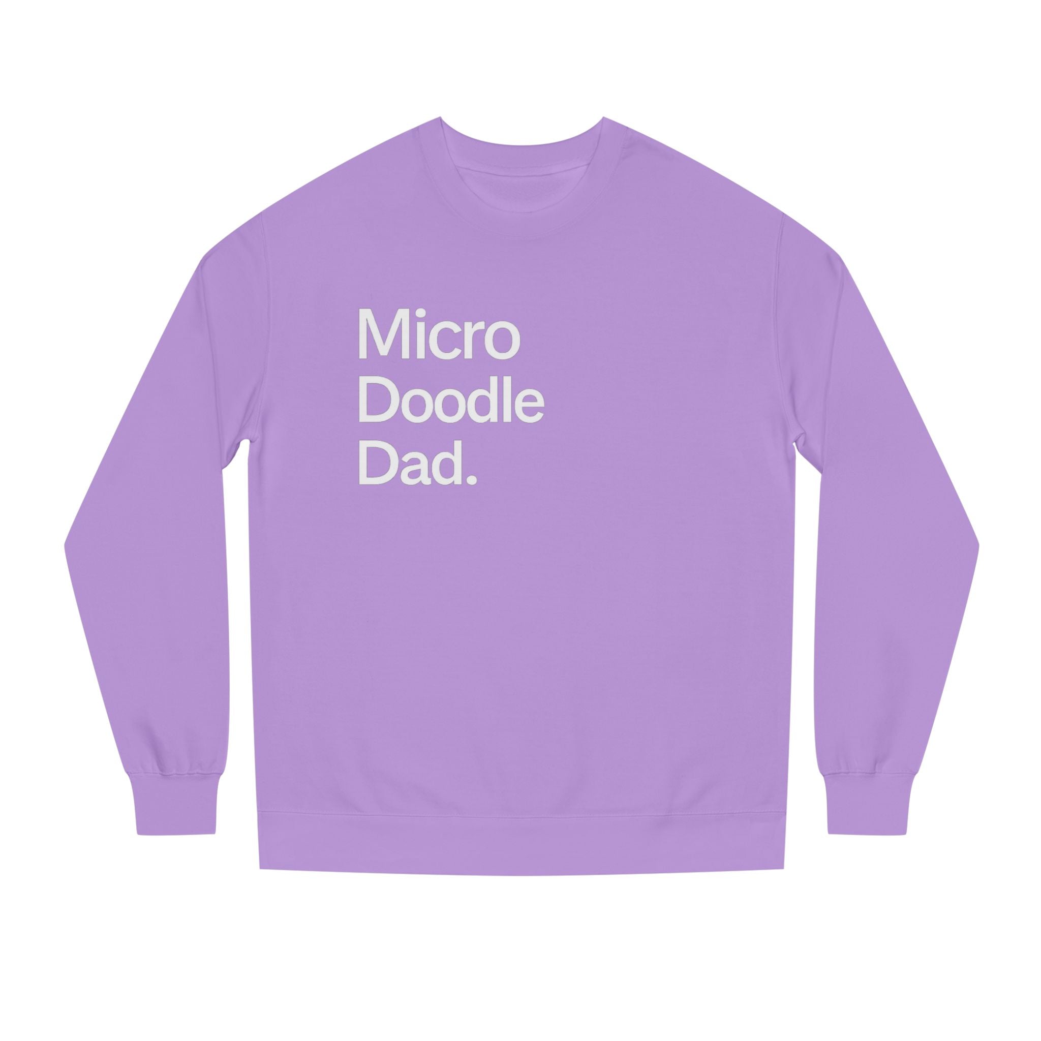 Micro Doodle Dad Sweatshirt | Dog Dad Crewneck Pullover