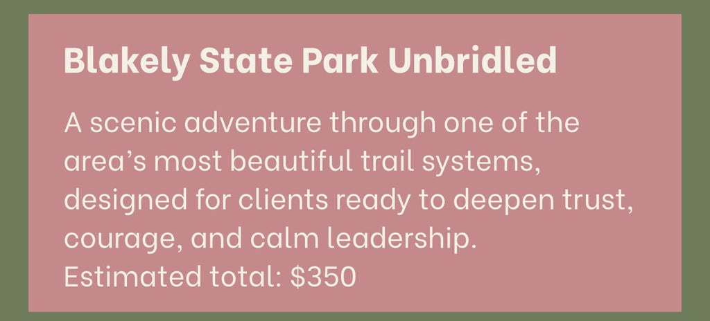 Blakely State Park Unbridled