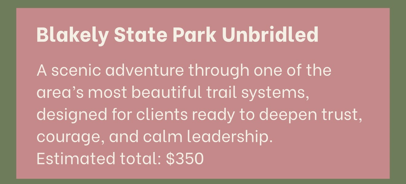Blakely State Park Unbridled